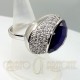 Anello Pietra Viola